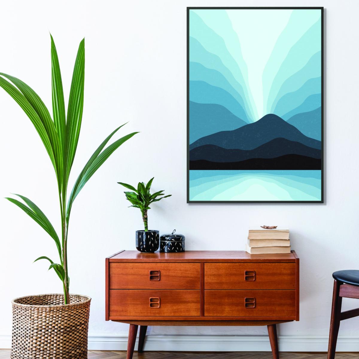 Blue Mountain Vibes #2 A3 297 X 420Mm Stanley Print House – image 3