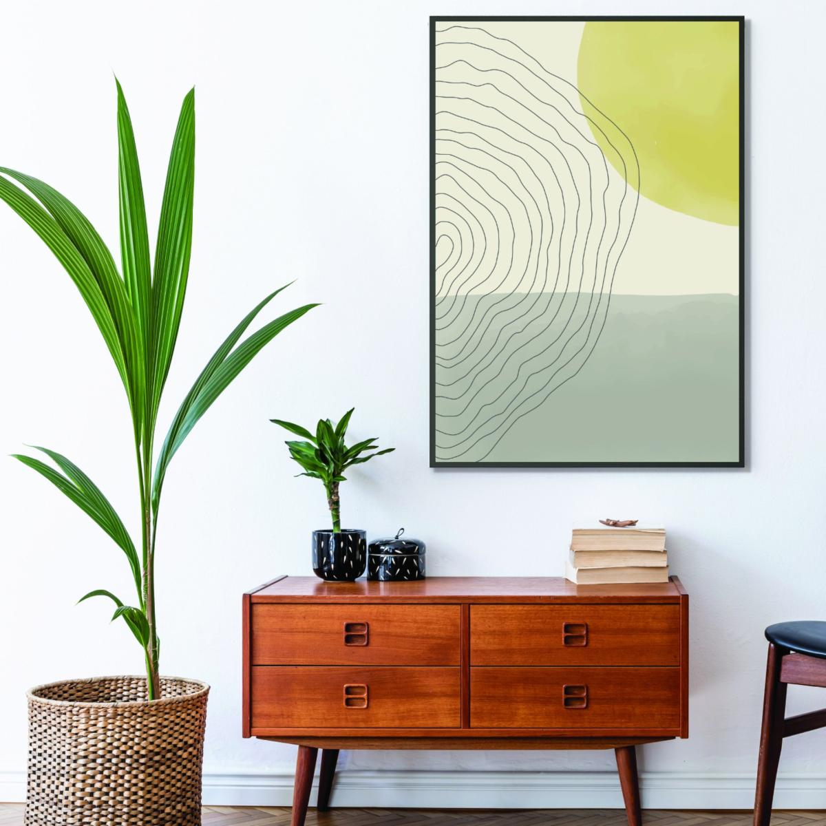 Yellow / Orange Minimal Abstract Vibes #3 Extra Small Stanley Print House – image 3