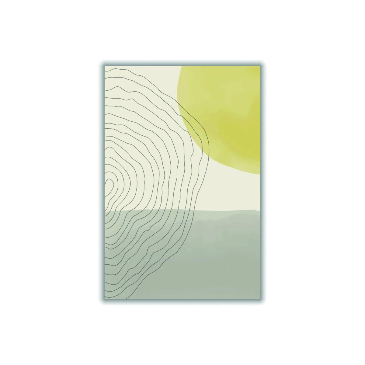 Yellow / Orange Minimal Abstract Vibes #3 Extra Small Stanley Print House – image 1