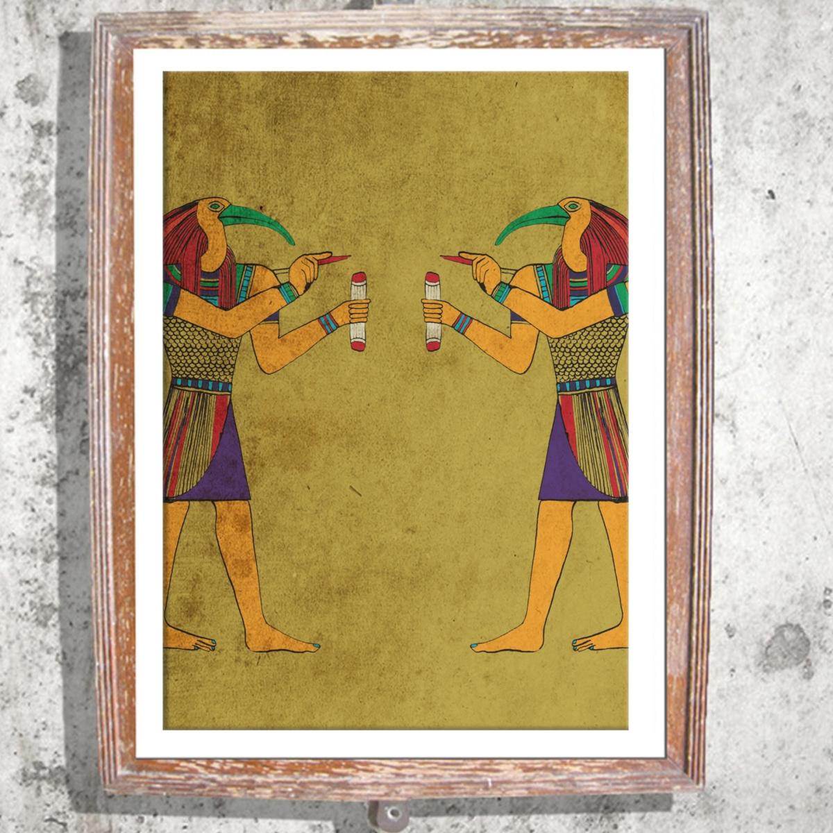Walk Like An Egyptian Limited Edition Signed Print Jessica Russell Flint – image 2