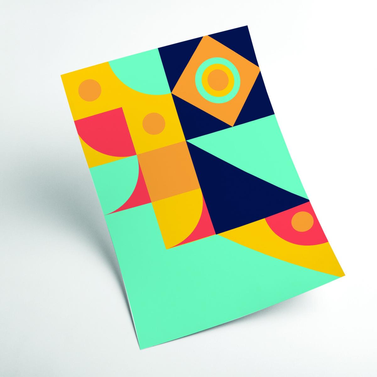 Bold Bauhaus Series #4 Large Stanley Print House – image 2