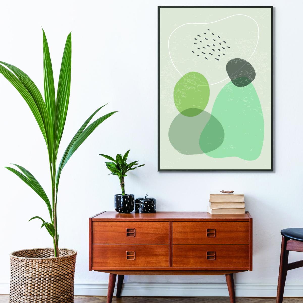 Green Abstract Rocks Series #1 Medium Stanley Print House – image 3