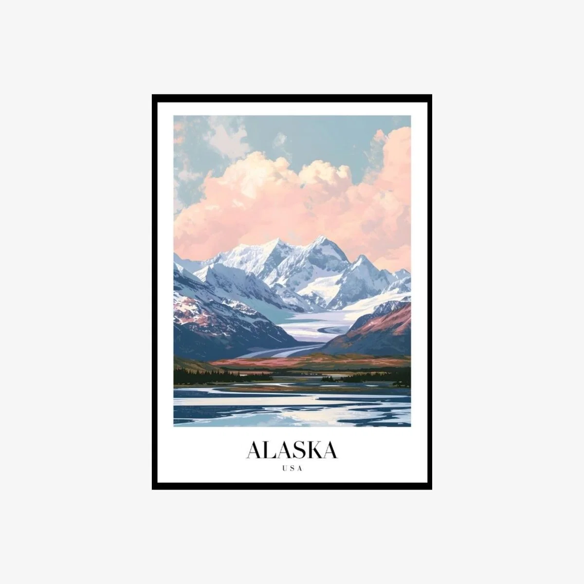 Alaska Majestic Peaks | Artchi – image 1
