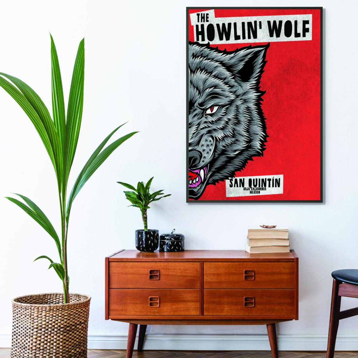 Grey The Howlin Wolf Extra Small Stanley Print House – image 3