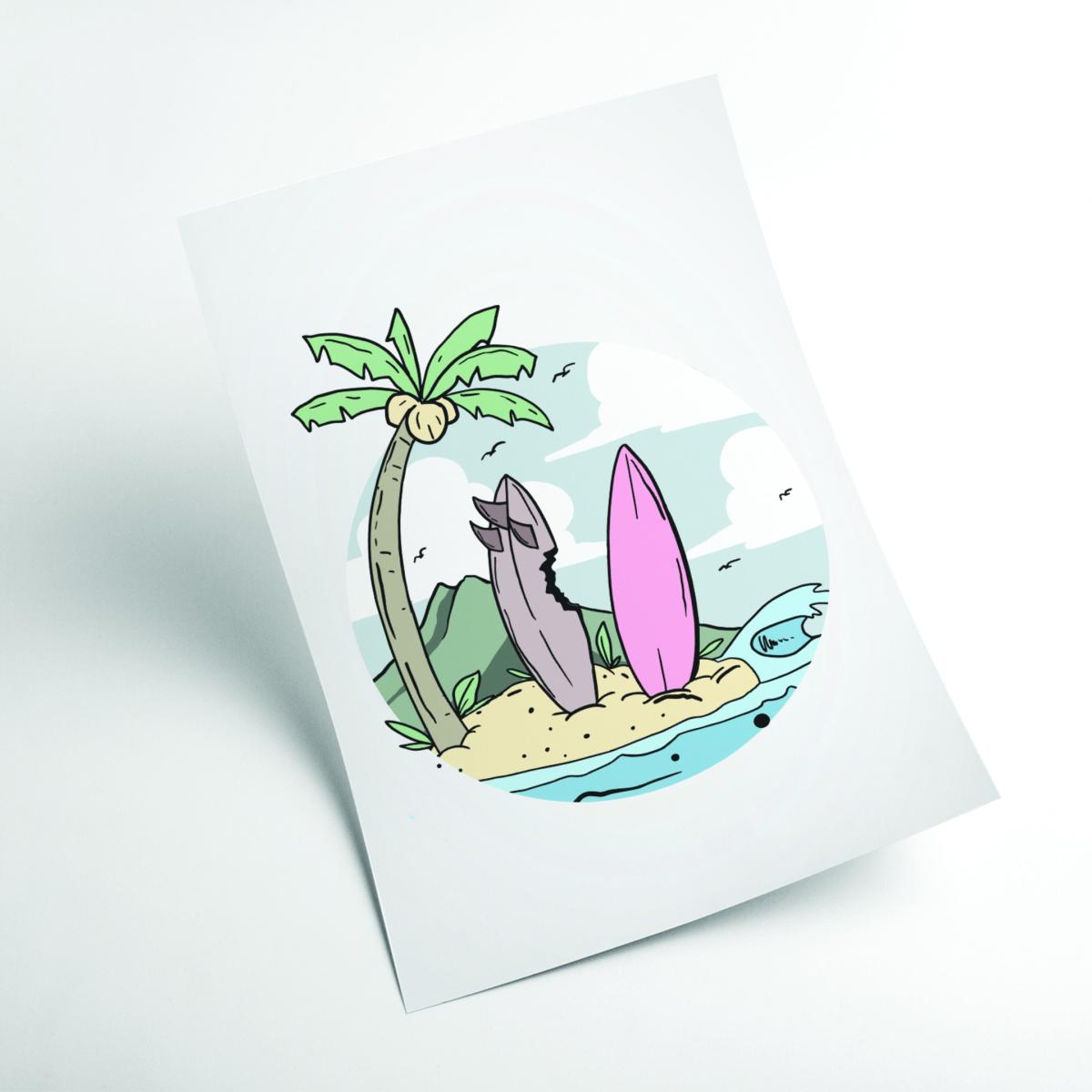 Shark Attack? Extra Small Stanley Print House – image 2