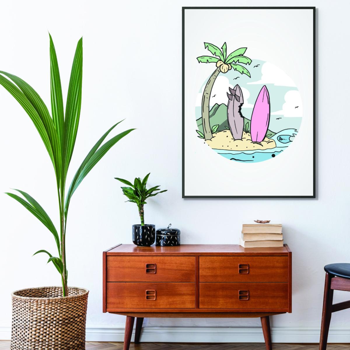 Shark Attack? Extra Small Stanley Print House – image 3