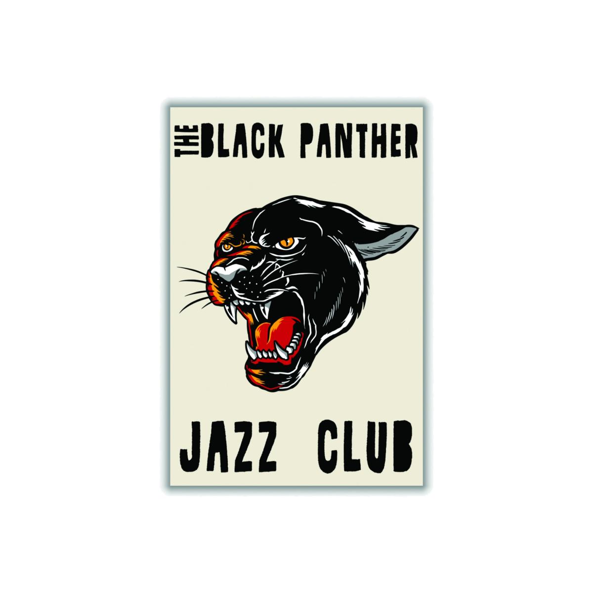 Black Panther Jazz Club Ii Extra Small Stanley Print House – image 1