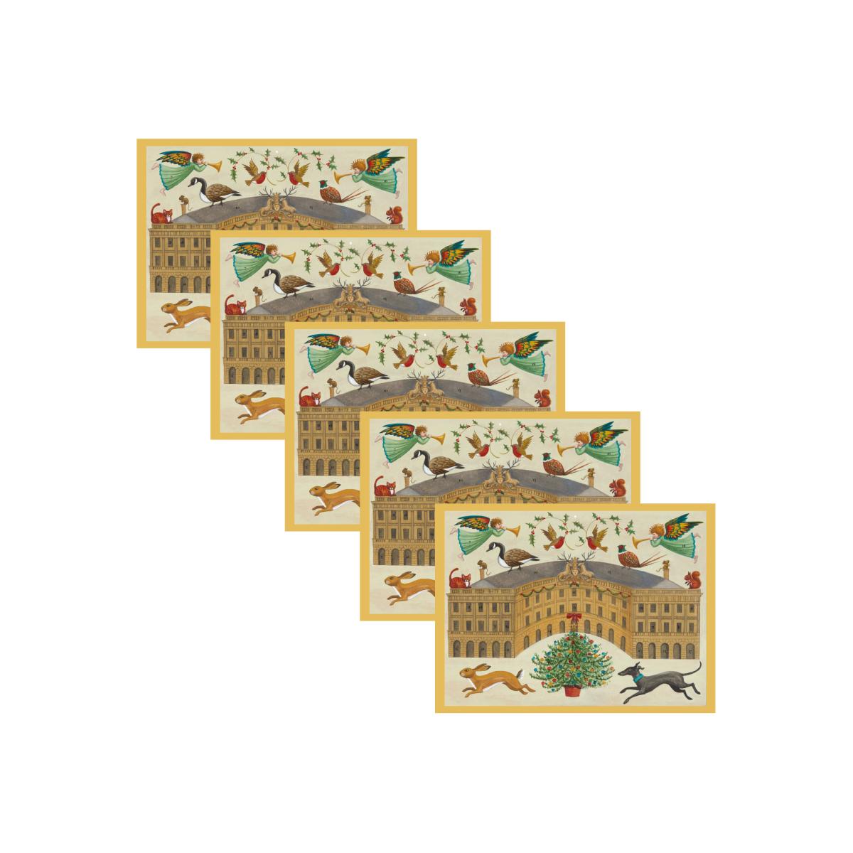 Bundle Of Five Crescent Advent Calendars Dog & Dome – image 1