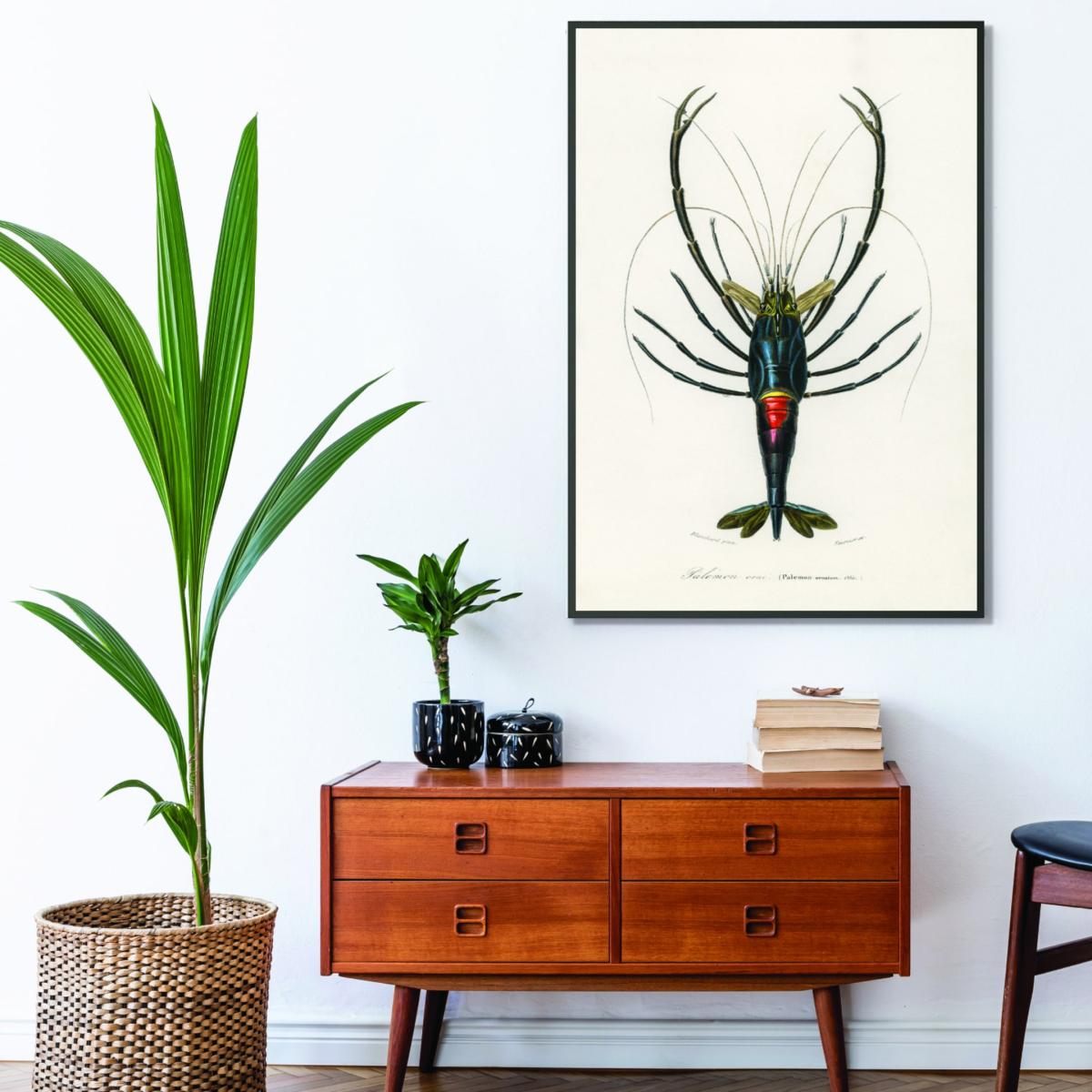 Blue Crimson Crawfish Medium Stanley Print House – image 3
