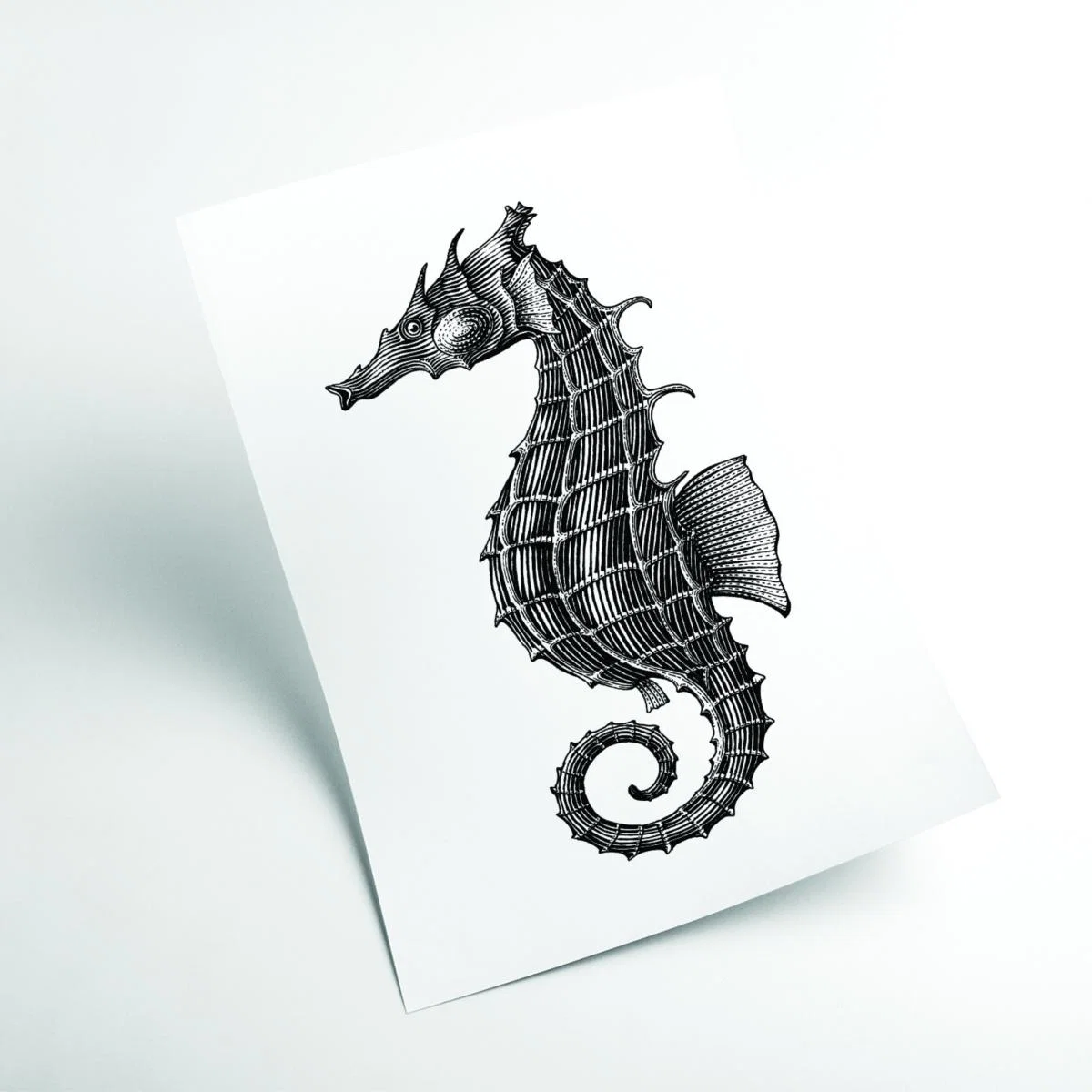 Black Seahorse Extra Large Stanley Print House – image 2