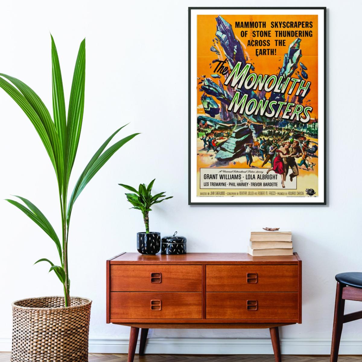 Yellow / Orange The Monolith Monsters A3 297 X 420Mm Stanley Print House – image 3