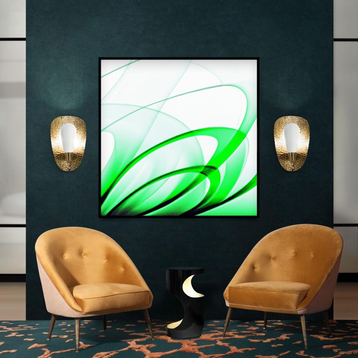 Cool Waves - Green A3 297 X 420Mm Volsew Paris – image 2