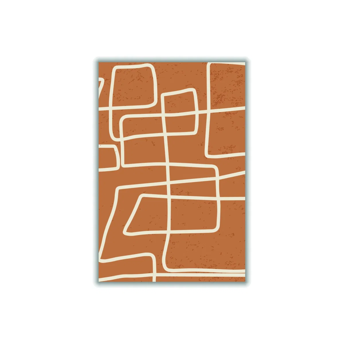 Brown Minimal Line Series 4 Large Stanley Print House – image 1