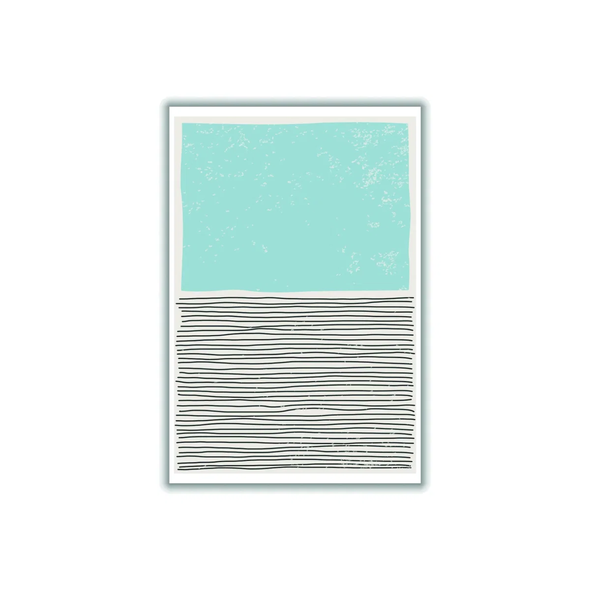 Light Blue Minimal A4 210 X 297Mm Stanley Print House – image 1