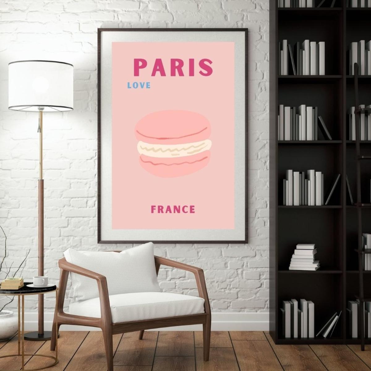 Pink / Purple Paris Love | Artchi – image 3