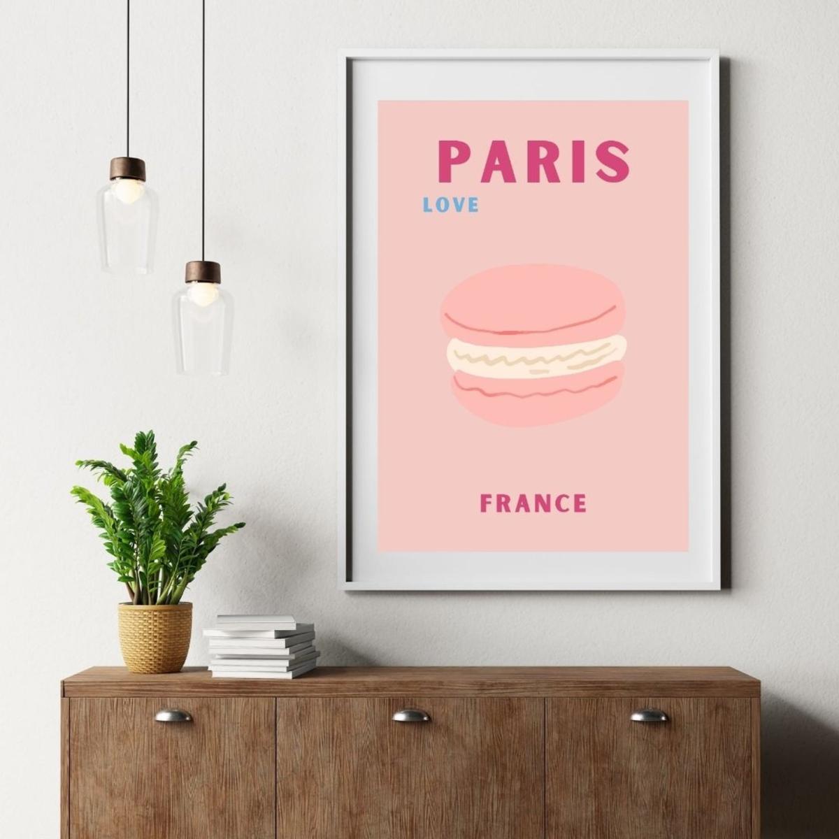 Pink / Purple Paris Love | Artchi – image 4