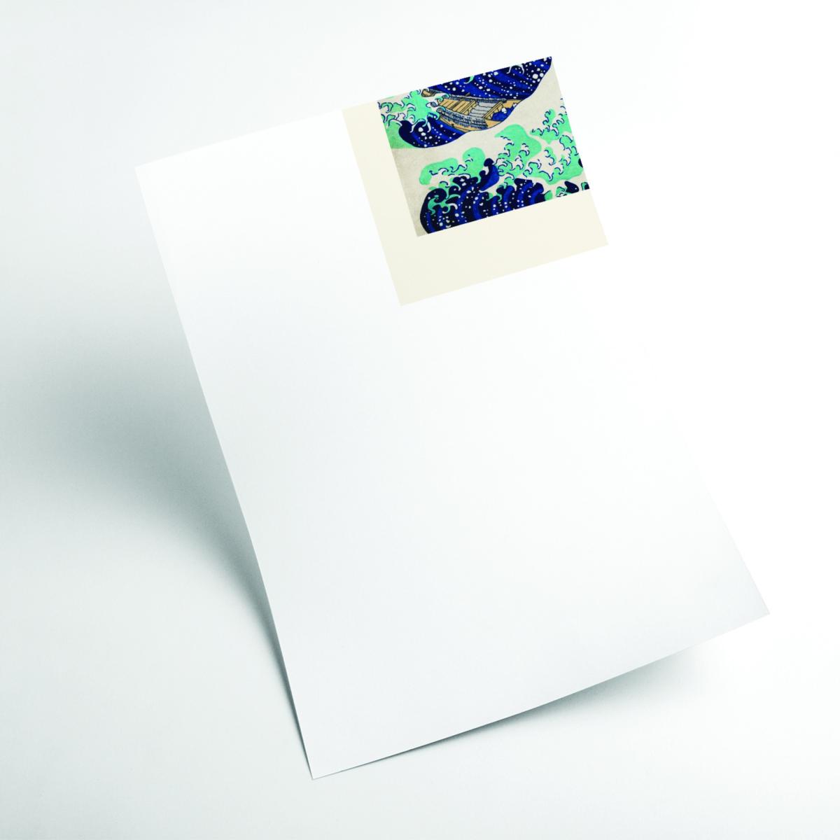 Blue Katsushika Hokusai - The Great Wave Medium Stanley Print House – image 2