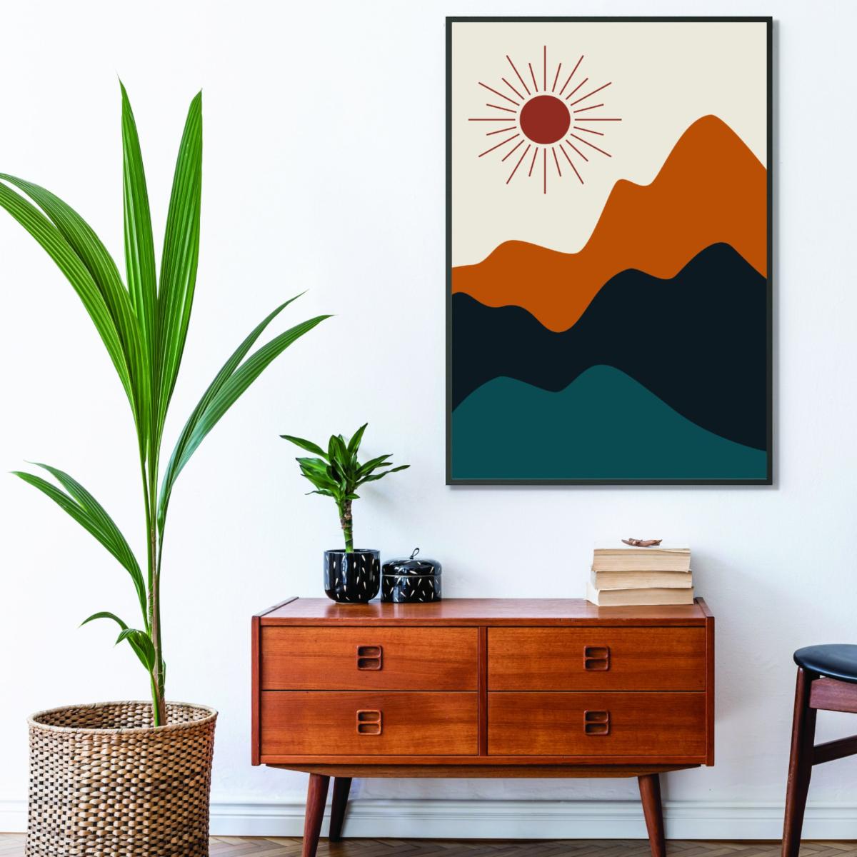 Boho Mountain Series #2 A2 420 X 594Mm Stanley Print House – image 3