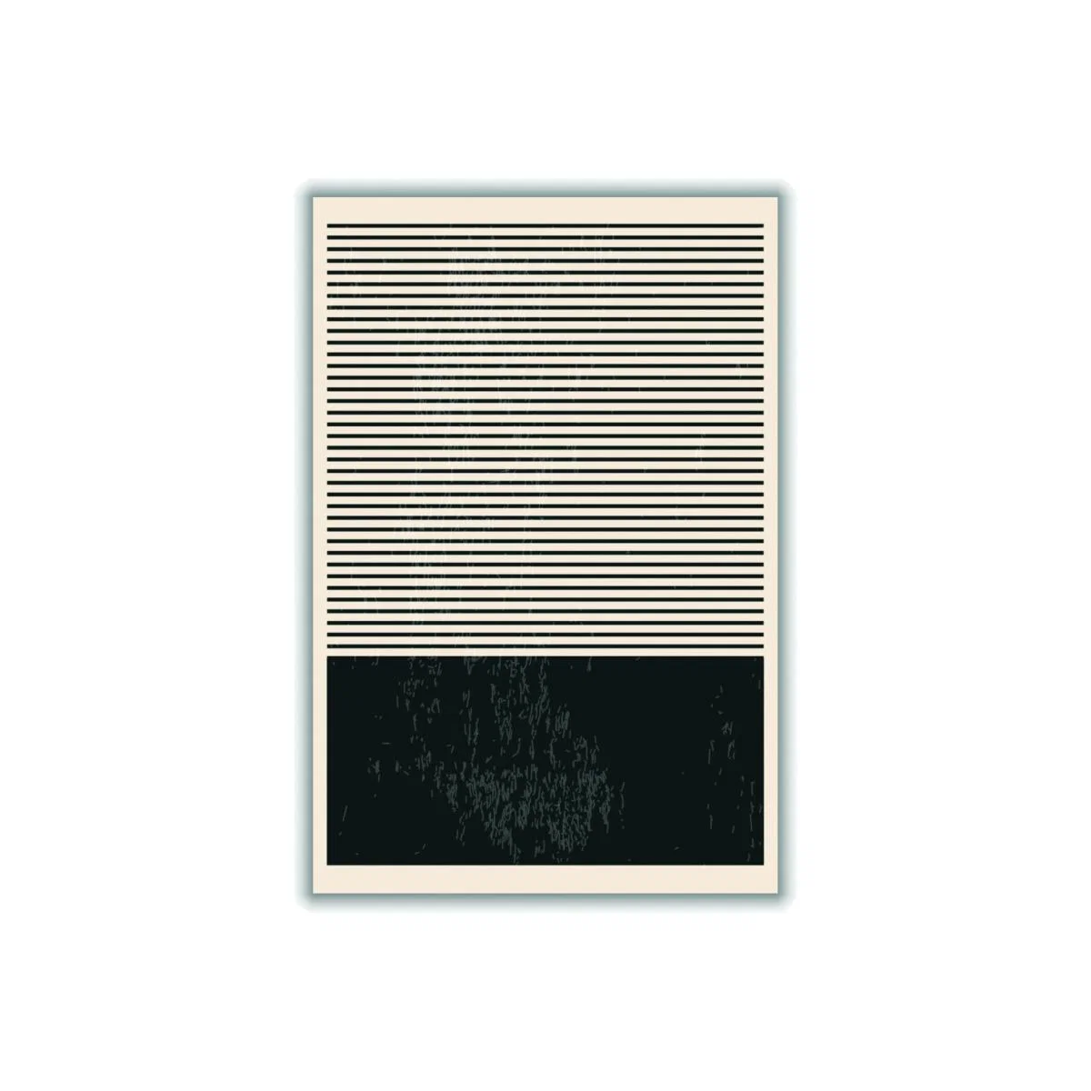 Black And White Minimal Series #2 Extra Small Stanley Print House – image 1