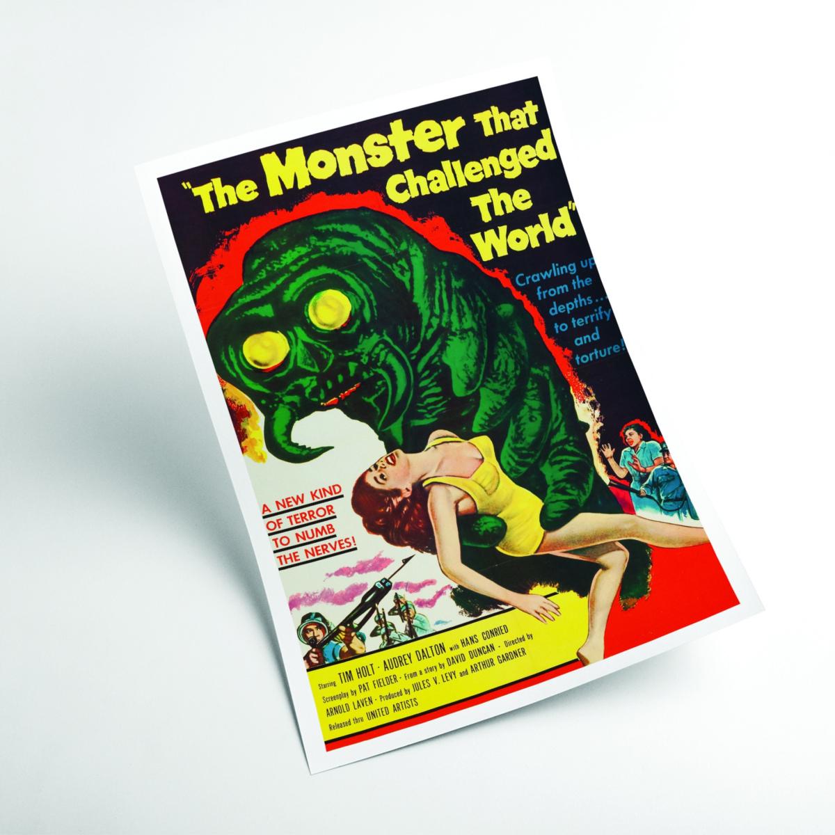 The Monster That Challenged The World A3 297 X 420Mm Stanley Print House – image 2