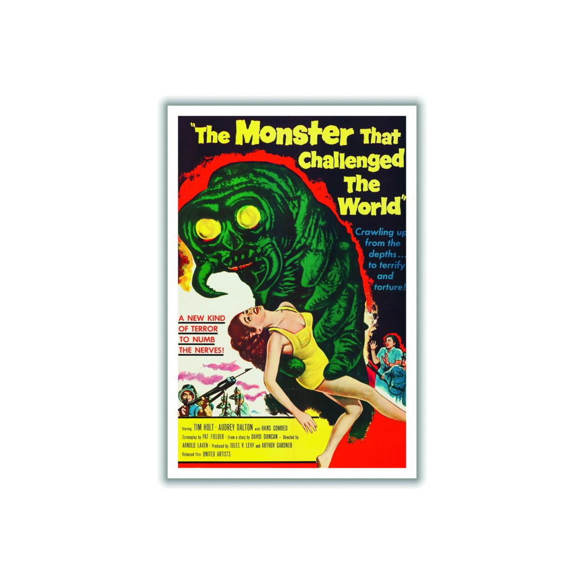 The Monster That Challenged The World A3 297 X 420Mm Stanley Print House – image 1