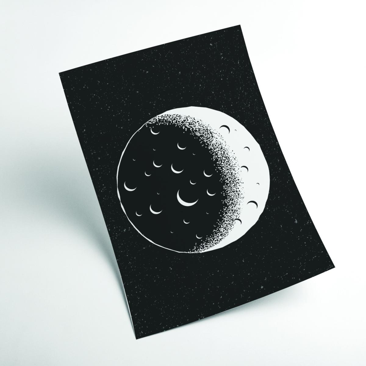 White Moon Vibes Large Stanley Print House – image 2