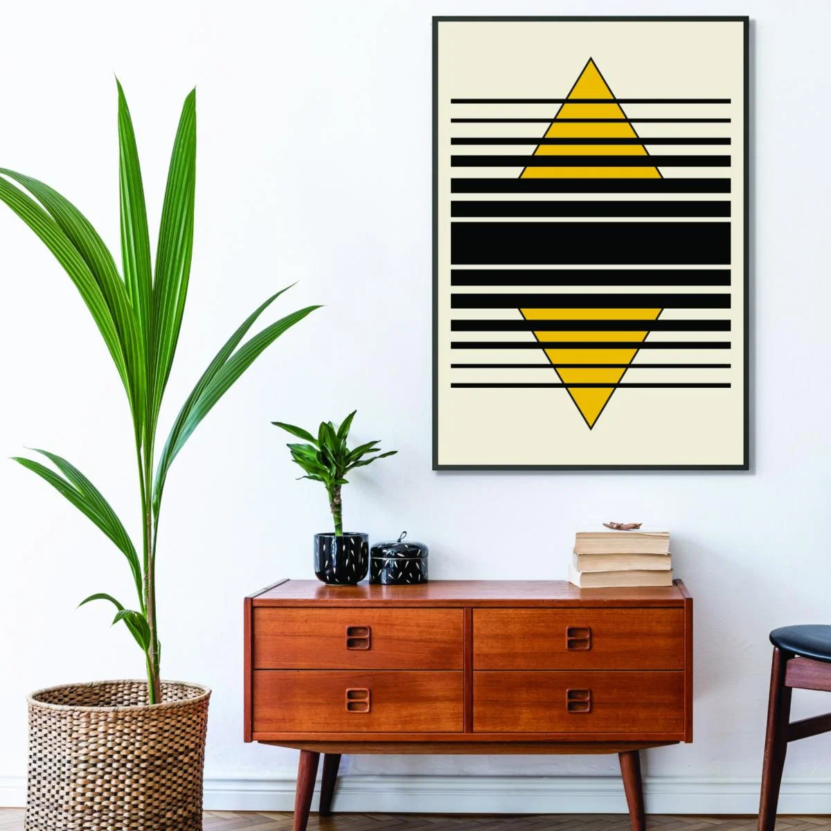 Yellow / Orange Geometric Pyramid Xxs Stanley Print House – image 3