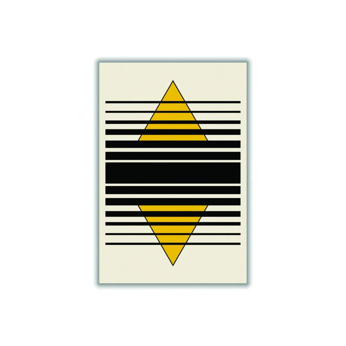 Yellow / Orange Geometric Pyramid Xxs Stanley Print House – image 1