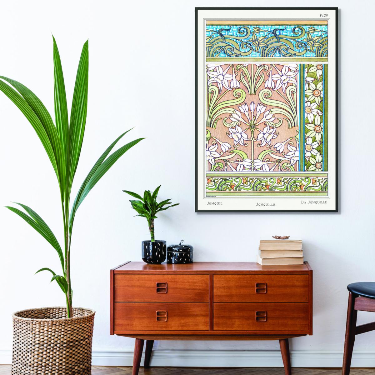 Jonquille Iii Print By Maurice Pillard Verneuil A2 420 X 594Mm Stanley Print House – image 3