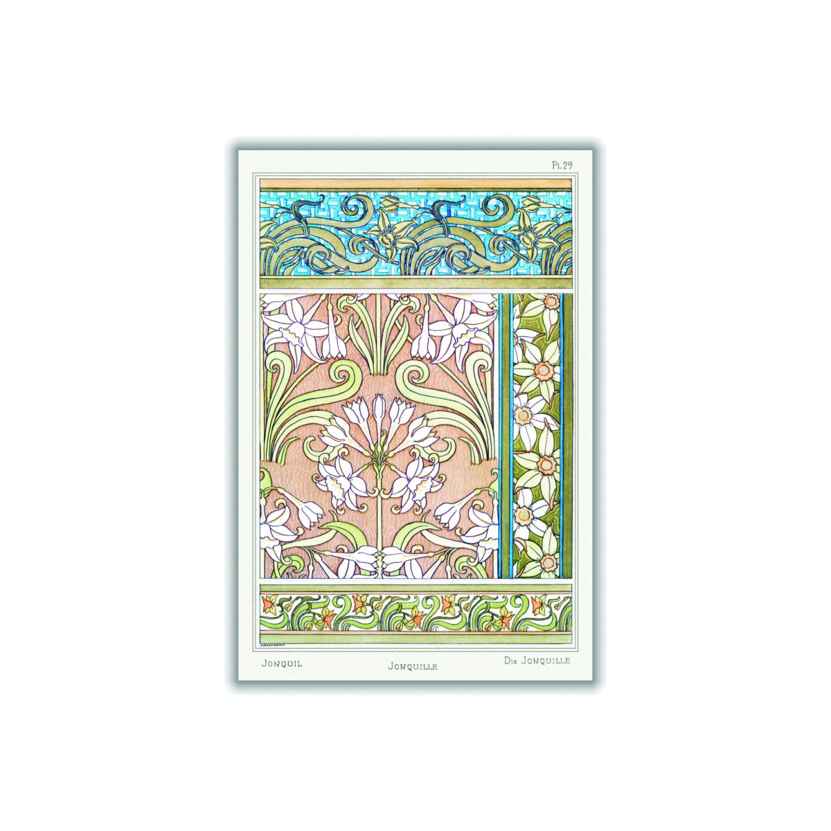 Jonquille Iii Print By Maurice Pillard Verneuil A2 420 X 594Mm Stanley Print House – image 1