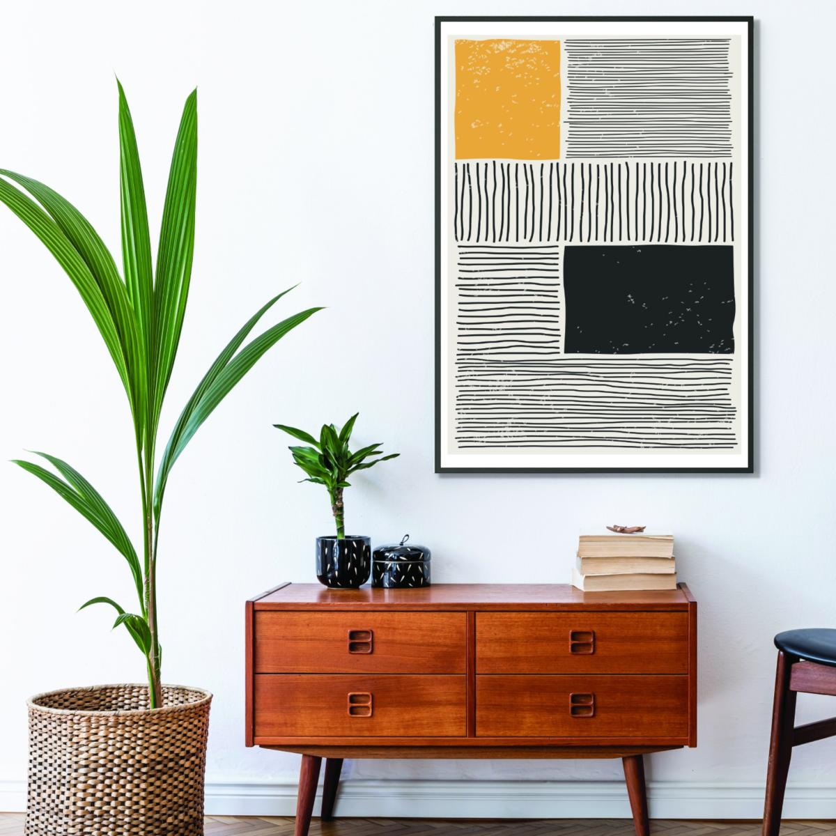Yellow / Orange Black And Yellow #1 Medium Stanley Print House – image 3