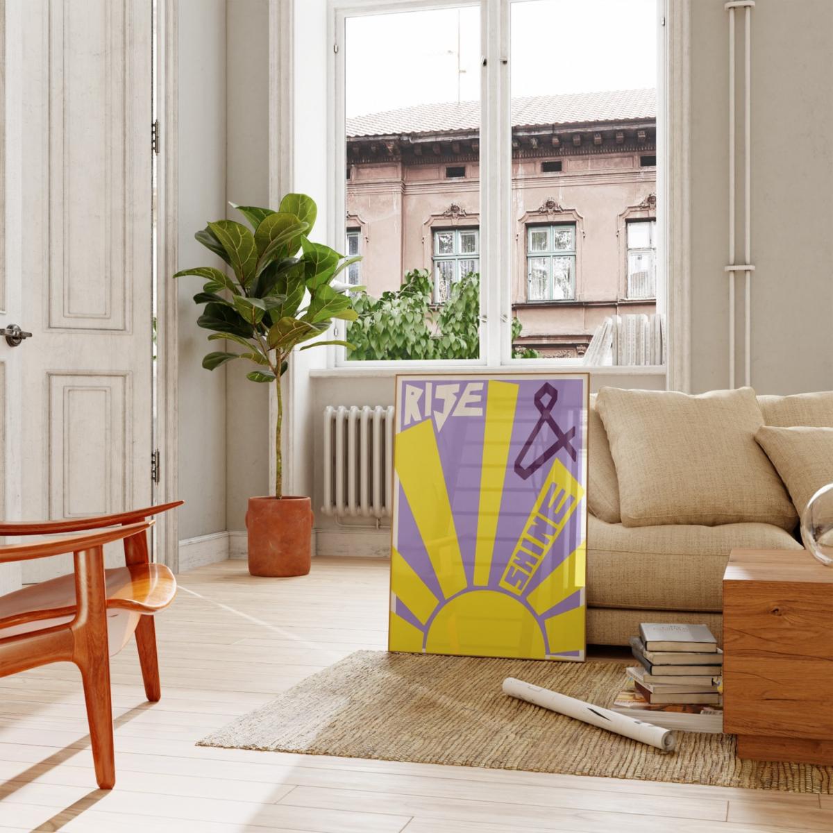 Rise And Shine Art Print - A3 Natalie Cass Art – image 3