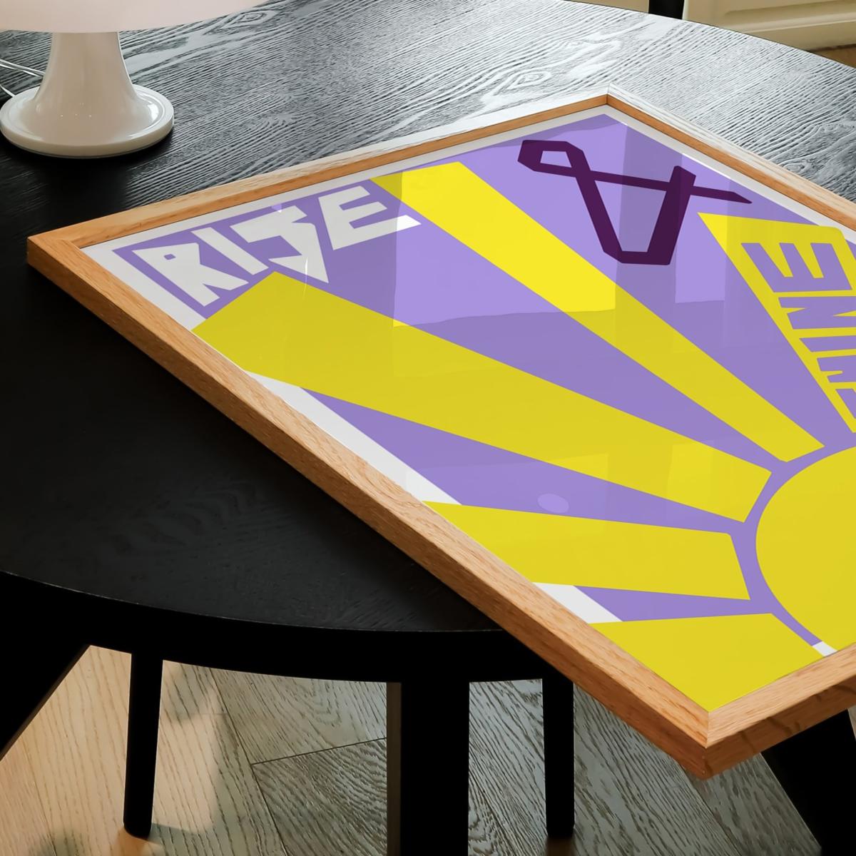 Rise And Shine Art Print - A3 Natalie Cass Art – image 5