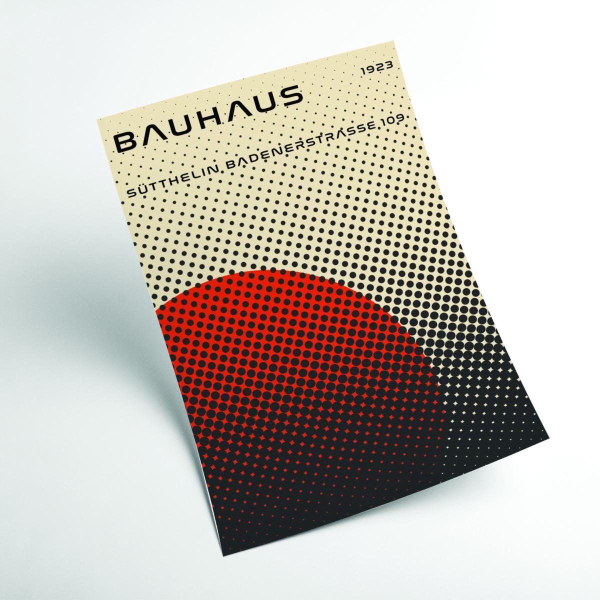 Bauhaus Geometric Red Vibe Large Stanley Print House – image 2
