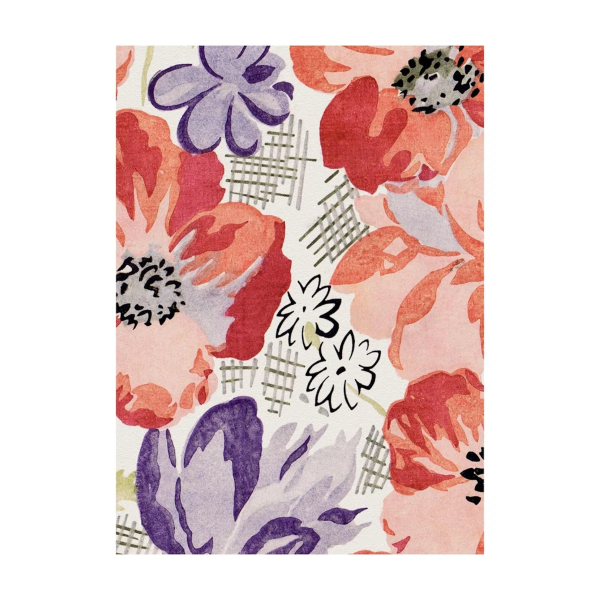 Bloomsbury Blooms -50X70 Print~Sisters – image 3