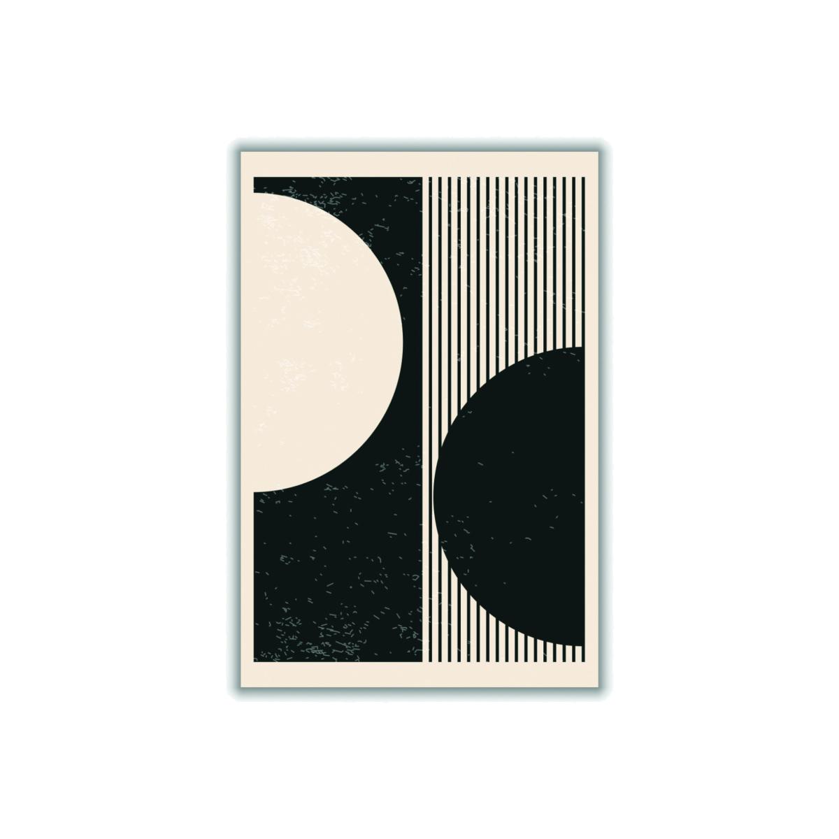 Black And White Planets Series #1 Extra Large Stanley Print House – image 1