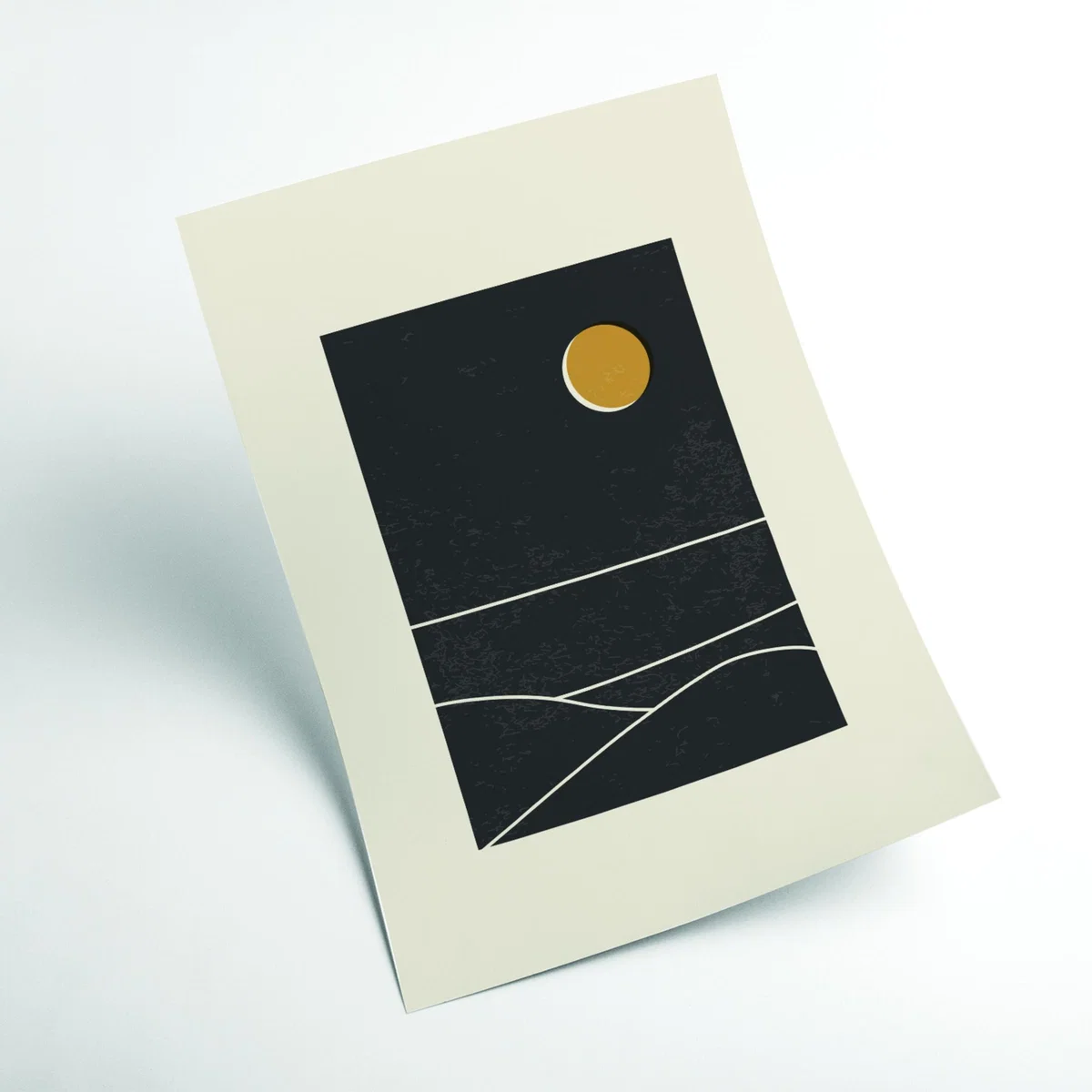 Black Minimal Sunset Vibes 4 Xxs Stanley Print House – image 2