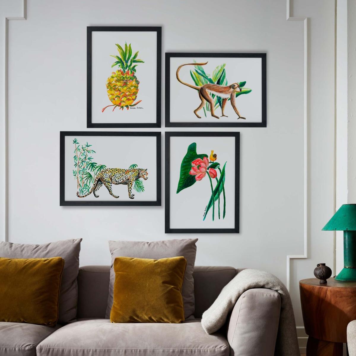 White Panther Fine Art Print A3 Catchii – image 3