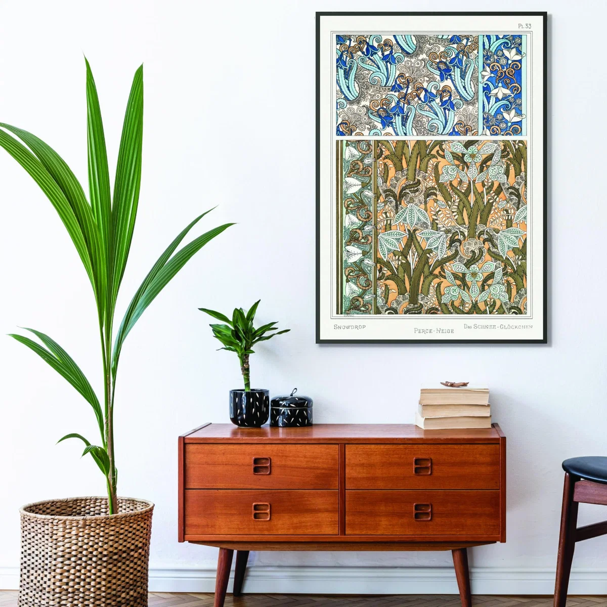 Perce-Neige Snowdrops By Maurice Pillard Verneuil Extra Small Stanley Print House – image 3