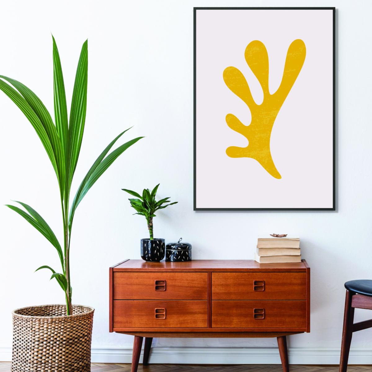 Yellow / Orange Abstract Yellow Algae Medium Stanley Print House – image 3