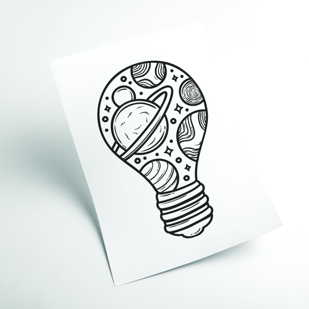 Black I Just Had An Idea A3 297 X 420Mm Stanley Print House – image 2