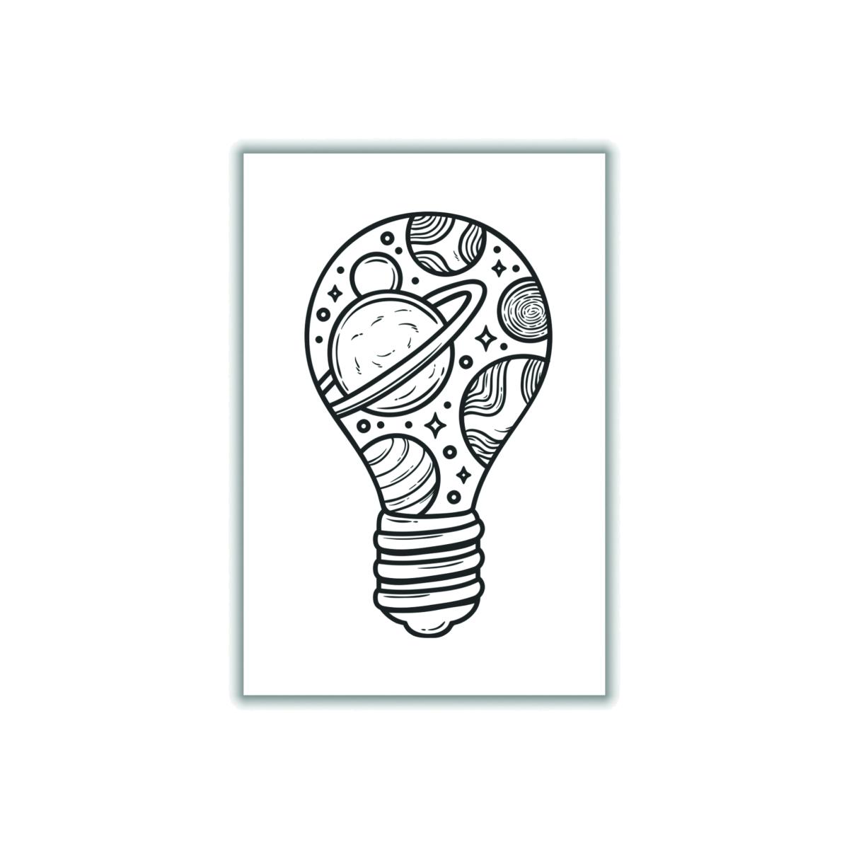 Black I Just Had An Idea A3 297 X 420Mm Stanley Print House – image 1