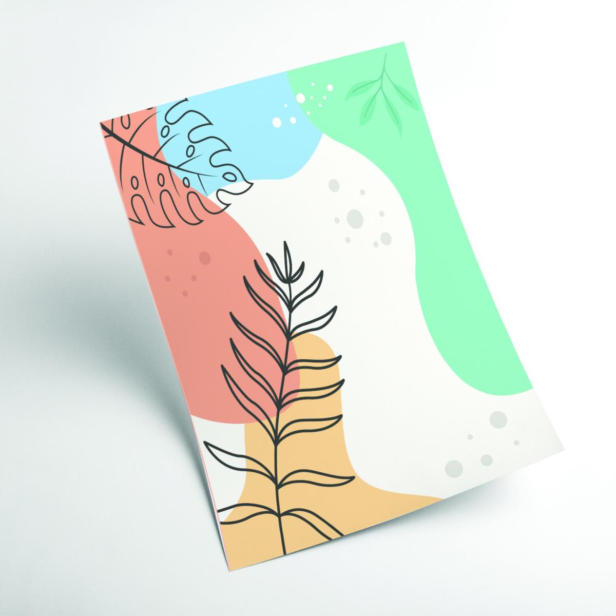Abstract Leaves Ii Extra Large Stanley Print House – image 2