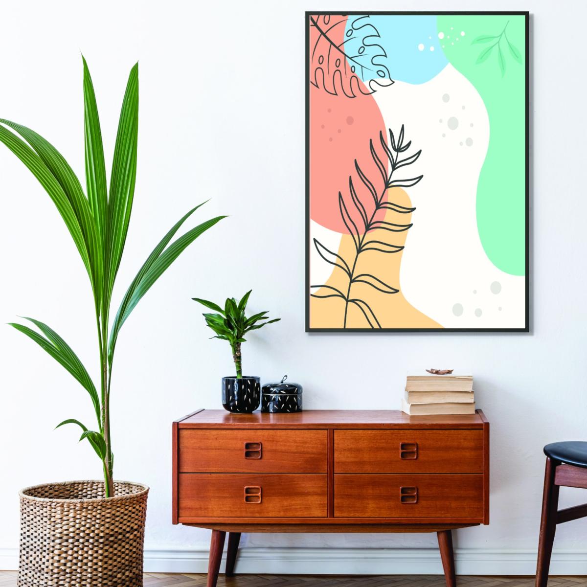Abstract Leaves Ii Extra Large Stanley Print House – image 3