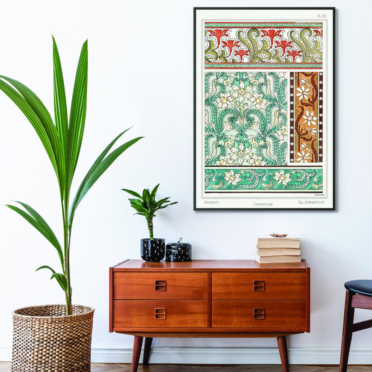 Jonquille Print By Maurice Pillard Verneuil A3 297 X 420Mm Stanley Print House – image 3