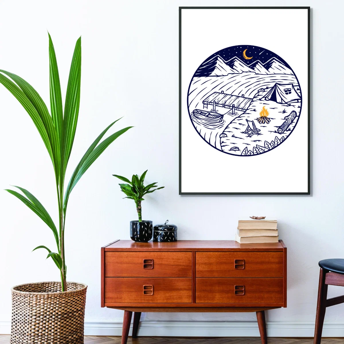 Black Slice Of Paradise A2 420 X 594Mm Stanley Print House – image 3
