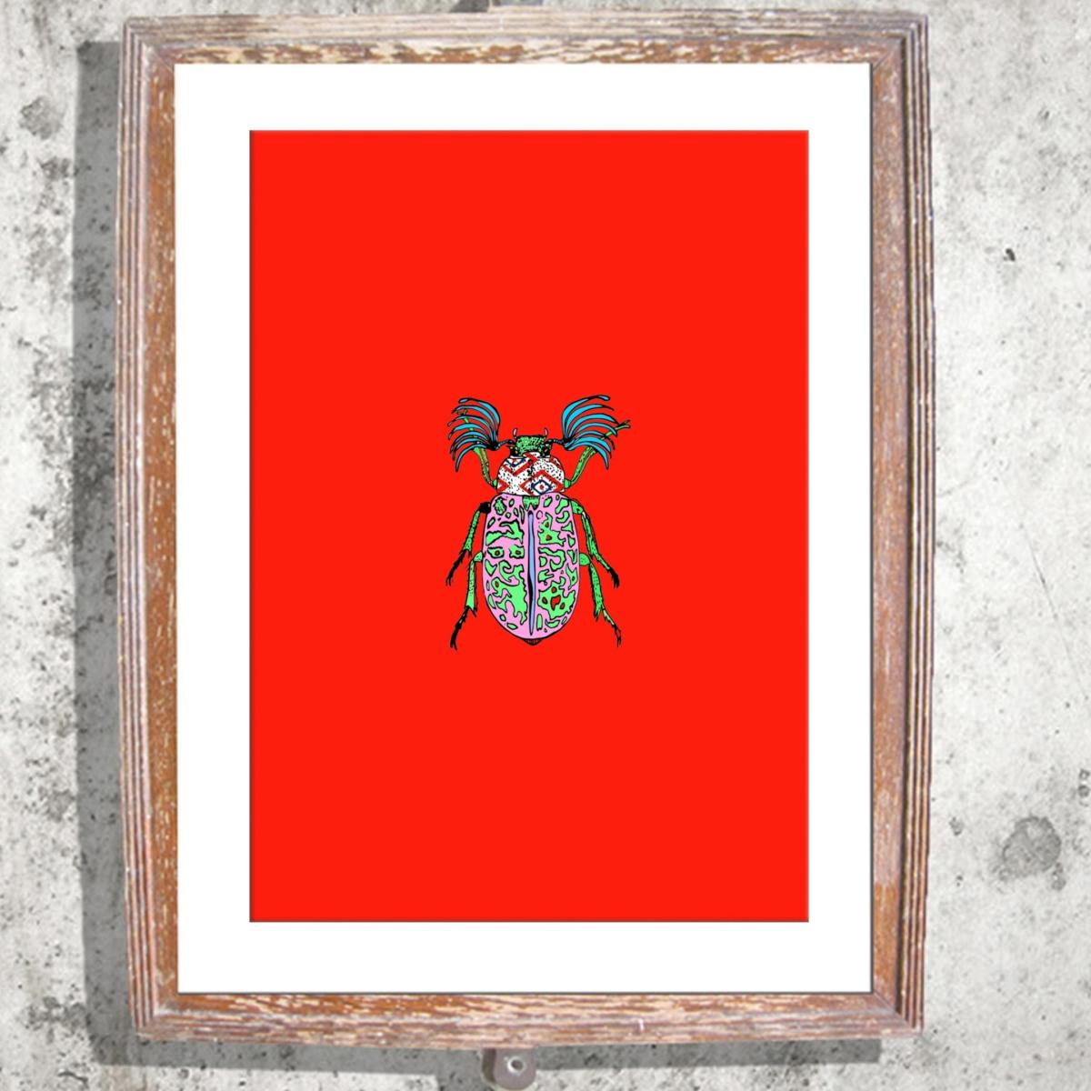 The Love Bug Limited Edition Print Jessica Russell Flint – image 2