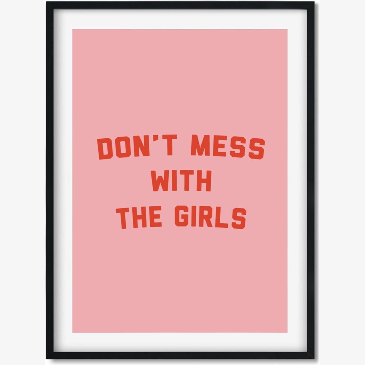 Pink / Purple Don't Mess With The Girls The Native State – image 1
