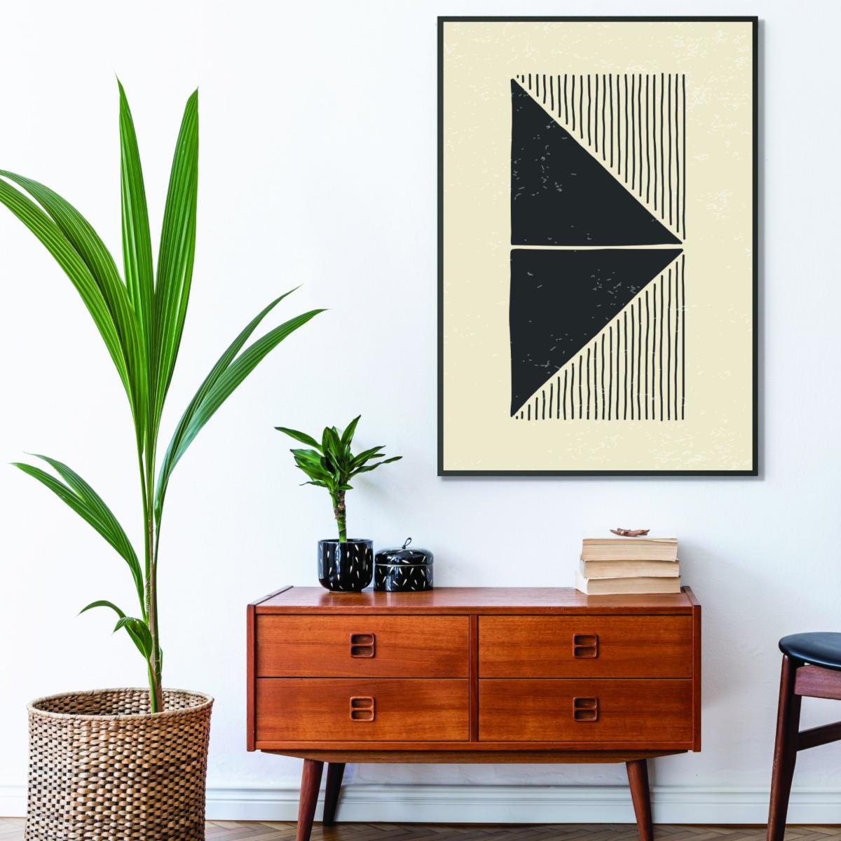 Black Triangles Series #4 Large Stanley Print House – image 3