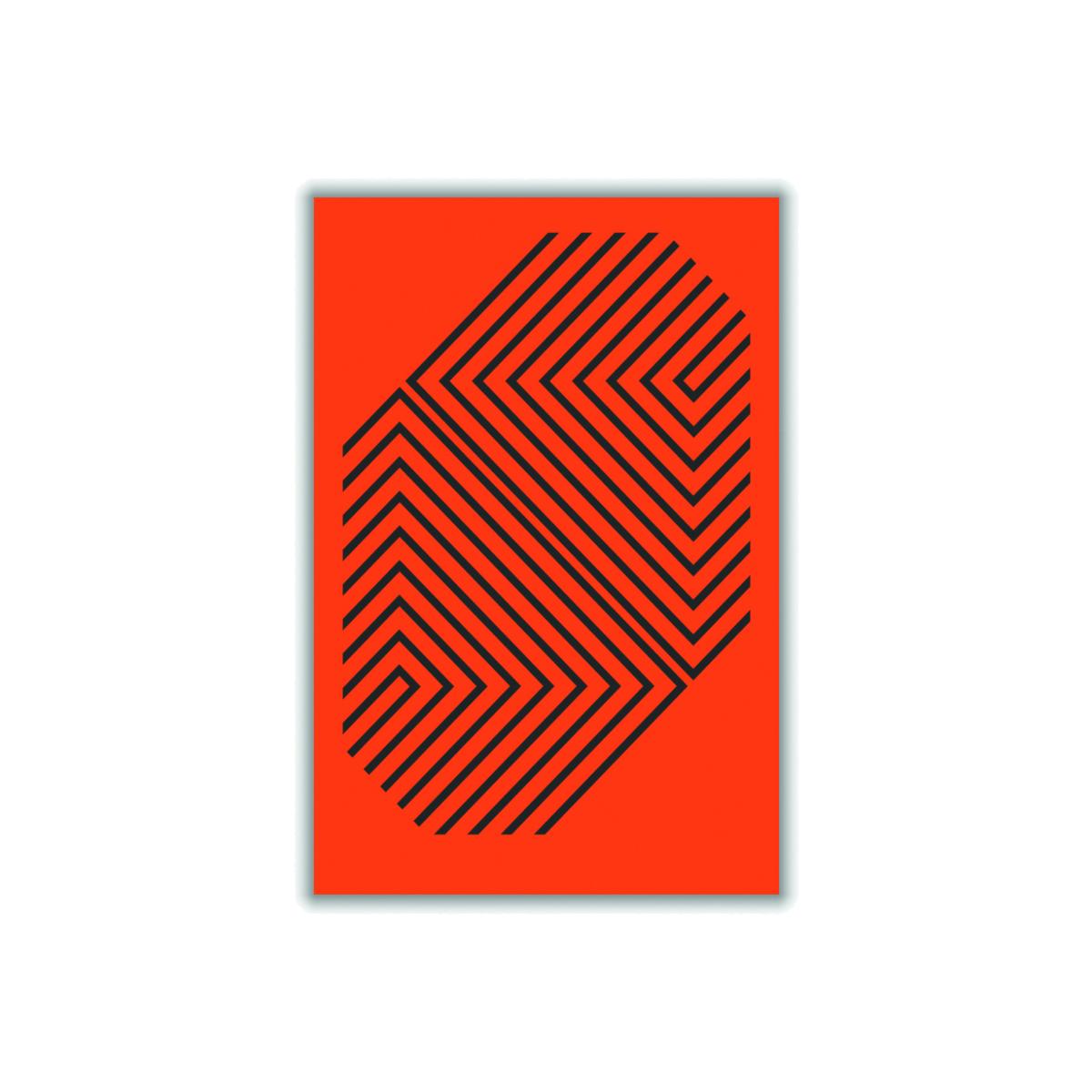Yellow / Orange Pattern Series -2 Large Stanley Print House – image 1